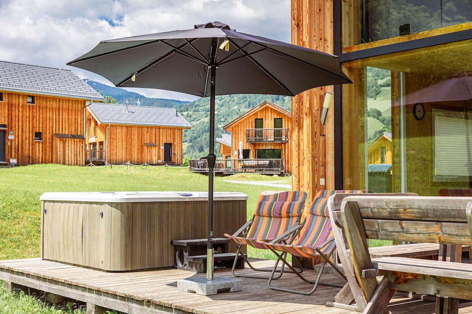 Ansprechendes Chalet mit Infrarotsauna und Außenjacuzzi, Sankt Georgen ob Murau