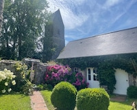 Vakantiehuis in Houtteville met tuin