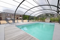 Cottage in Ardennen met verwarmd zwembad