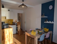 Studio in Plougasnou mit Meerblick und Strand