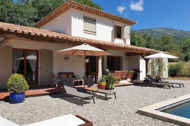 Villa in Bargemon mit Pool und Bergblick