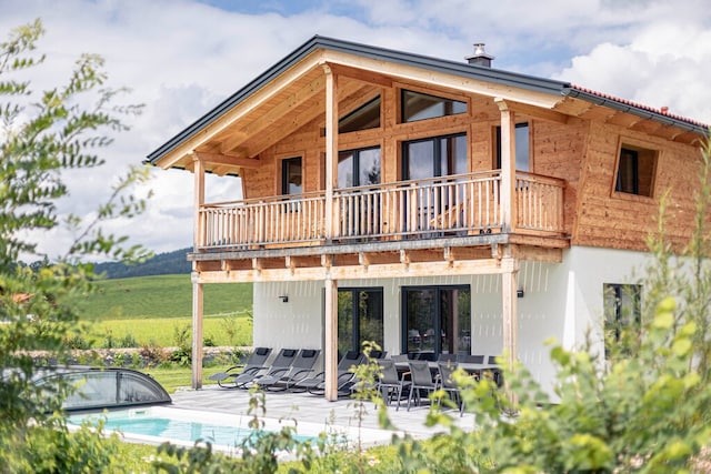 Chalet in Inzell mit Pool & Alpenblick, Inzell