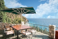 Villa am Kissakas Strand mit Meerblick