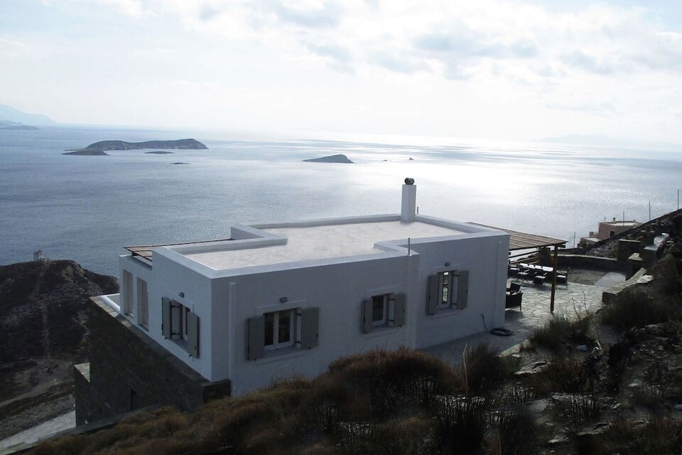 Villa confortable cerca del mar en Andros, Andros