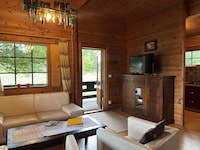 Blockhaus mit Blick auf die Weide, Eschede