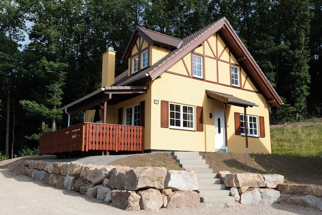 Villa met bubbelbad, solarium en open haard bij