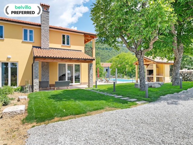 Ferienhaus in Buzet mit Terrasse