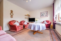 Ruim appartement aan het bos