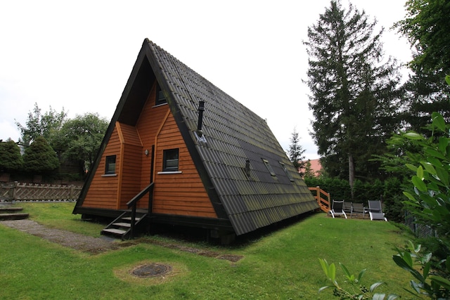 Hütte am Waldsee im Harz