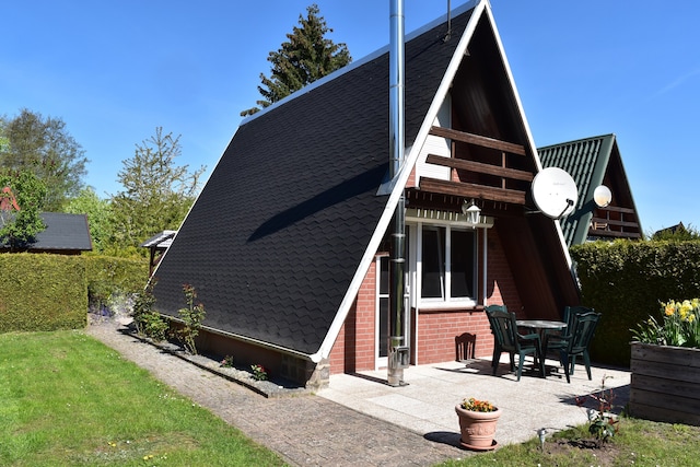 Hütte am Dümmer See mit Terrasse