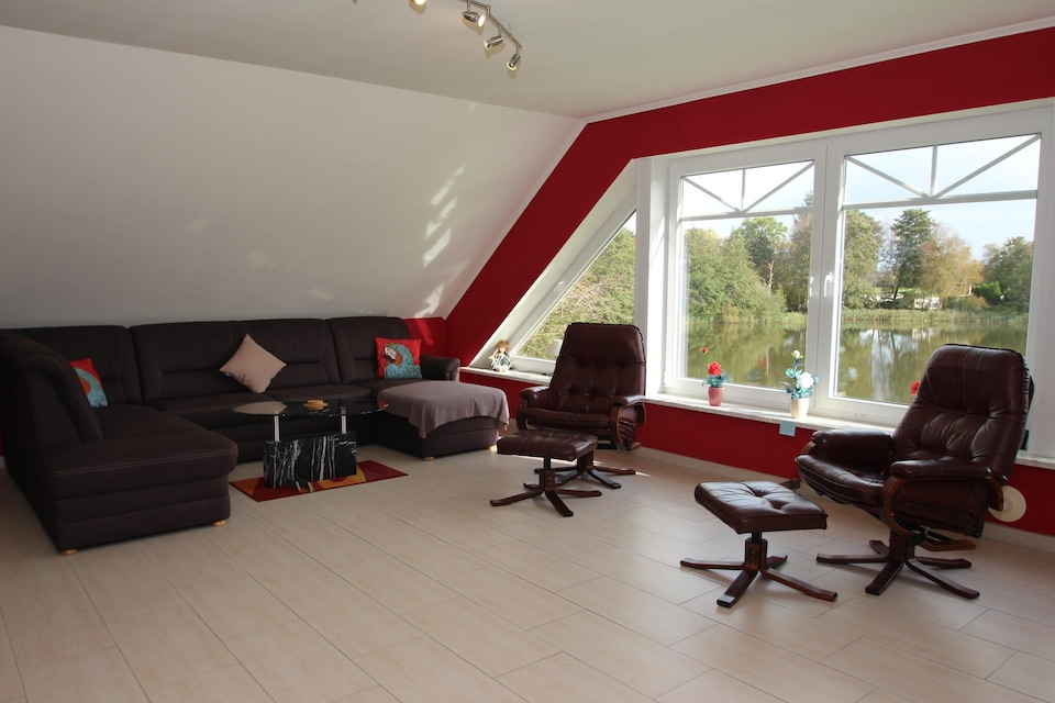 Casa Vacacional en Westerholt con Vista al Lago, Westerholt
