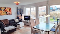 Haus in Olpenitz mit Strand und Meerblick