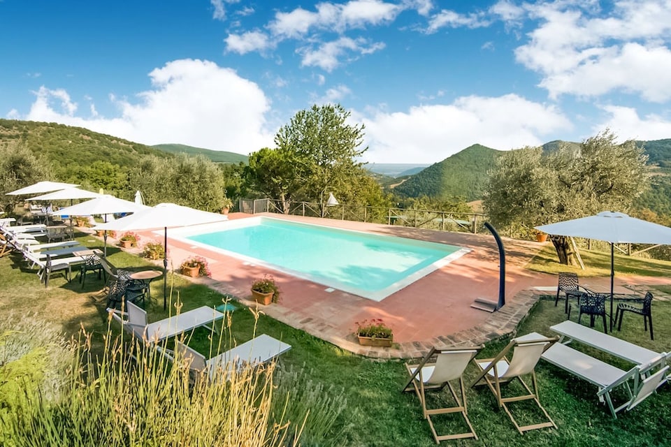 Rustieke, serene boerderij, Monte Santa Maria Tiberina