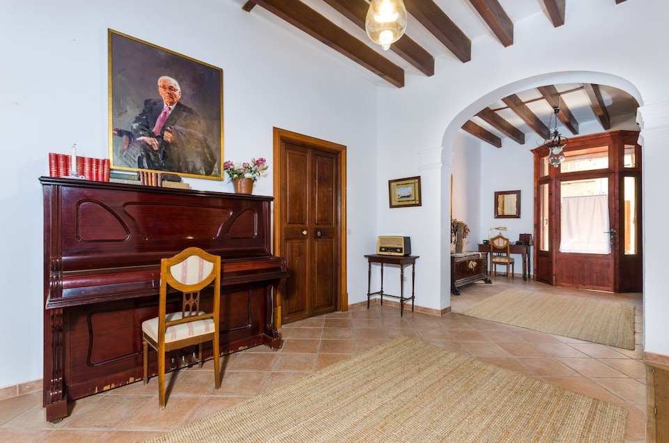 Can Mora - Villa Con Piscina Privada En Campos, Campos