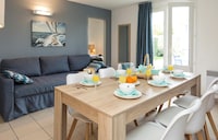 Kleurrijk huis op slechts 300m van het strand