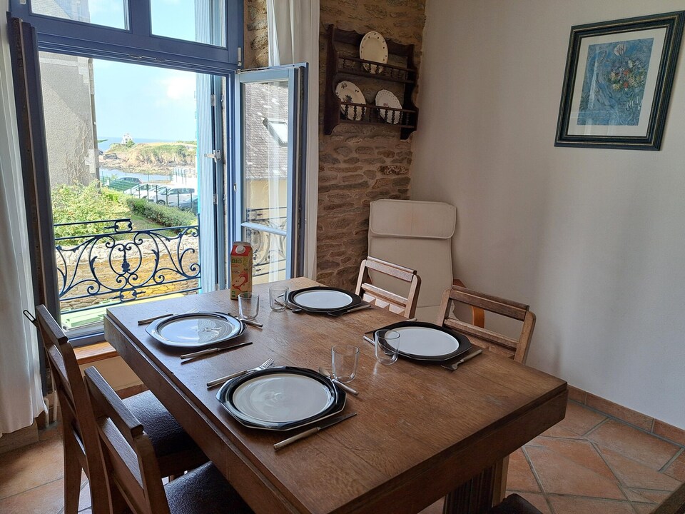 Apartamento con vistas al mar en Le Pouldu, Clohars-Carnoët
