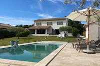 Ferienhaus in Pougnadoresse mit Pool