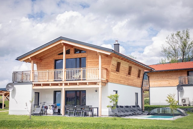 Chalet in Inzell mit Pool & Alpenblick