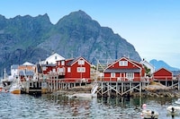 3 Personen Ferienhaus in Henningsvær-By Traum