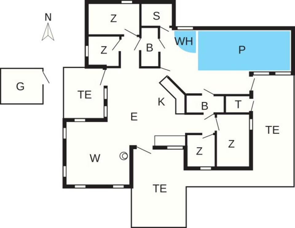 10 Personen Ferienhaus in Ebeltoft-By Traum, Djursland (Mols)