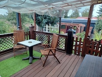 Gezellige bungalow met tuin EN bubbelbad in Nakenstorf