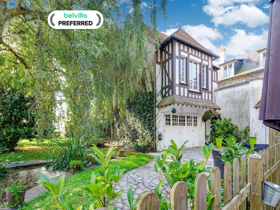 Schuilplaats met uitzicht op de haven, Isigny-sur-Mer