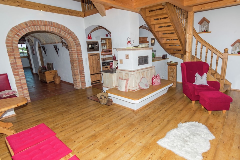 Wohnung in Bayern mit Pool und Sauna, Übersee
