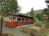 Luxuriöser Bungalow im Harz mit Terrasse