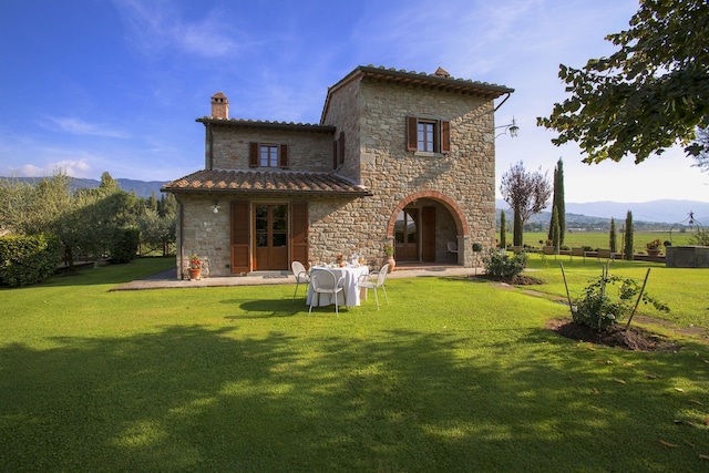 Wohnung in Cortona mit Pool und Hügelblick