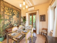 Villa a Cortona con vista sul Trasimeno