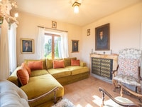 Villa a Cortona con vista sul Trasimeno