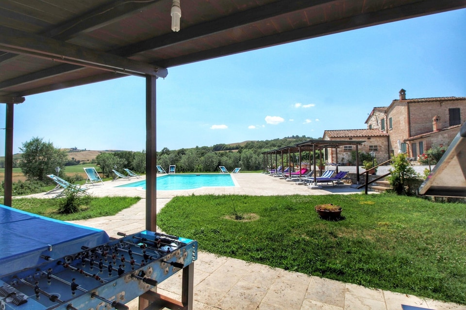 Casa rural en Toscana con piscina, Asciano