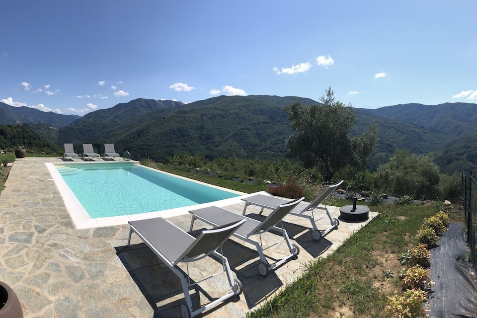 Casa en Toscana con Piscina y Vistas, Bagni di Lucca