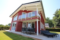 Vakantiehuis aan Dümmermeer met Privéstrand