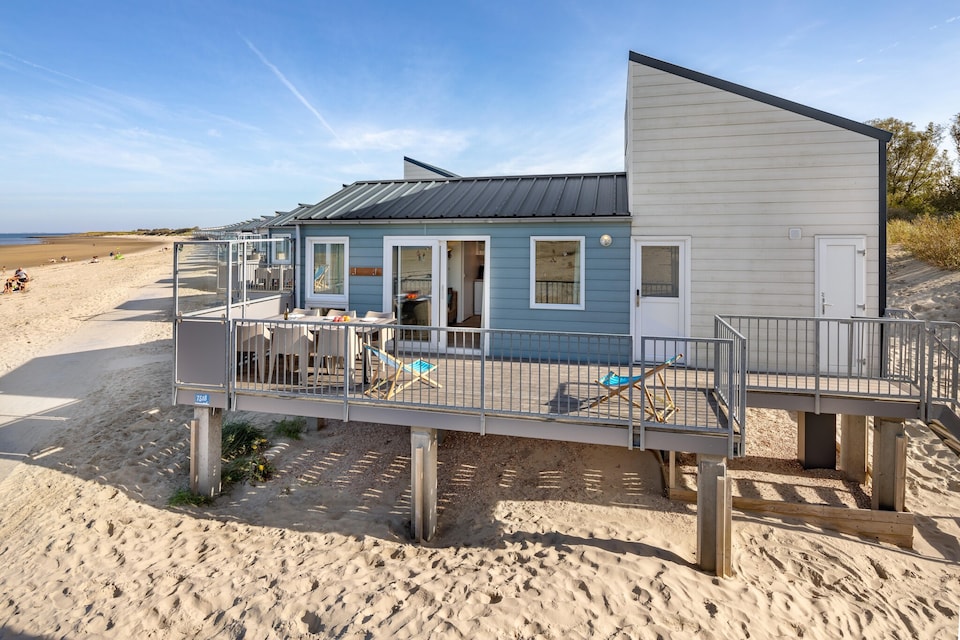 Strandhaus in den Niederlanden mit Meerblick, Noord-Beveland