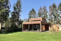 Moderne Lodge bei Almelo Naturpfaden