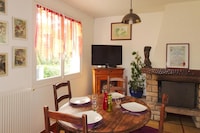 Ferienhaus in Denneville am Sandstrand