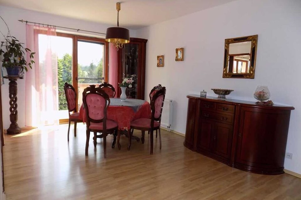 Casa cerca del bosque y lago en Pomerania, Łyśniewo Sierakowickie