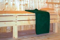 Ferienhaus am Wald und See in Pommern