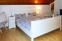 Ferienhaus am Wald und See in Pommern