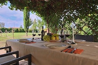 Vakantiehuis in Foligno met zwembad en tuin