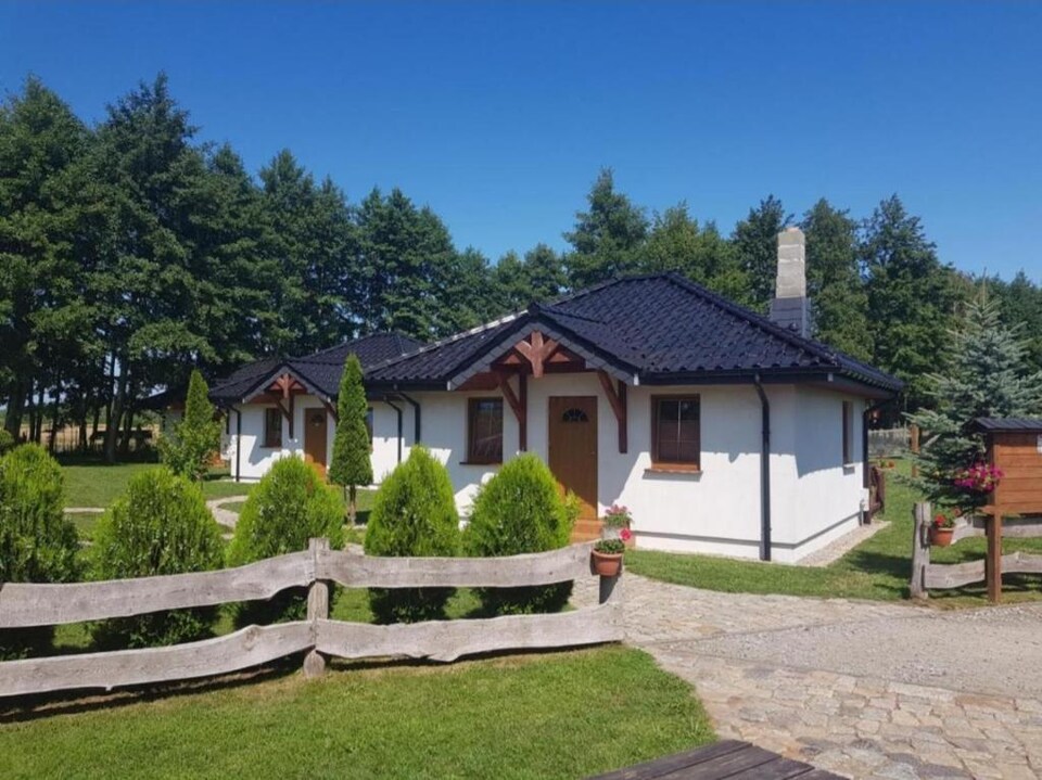 Ferienhaus am Bukowo mit Mini-Zoo, Gleźnówko