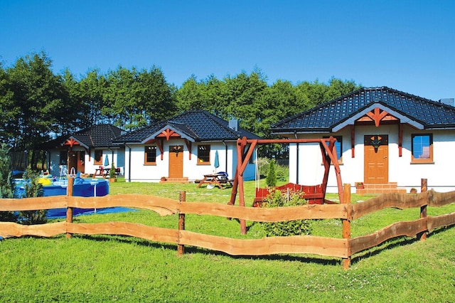 Ferienhaus am Bukowo mit Mini-Zoo, Gleźnówko