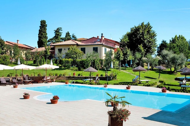 Appartement in Vinci met zwembad & wellness