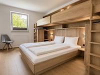 Modern appartement met tuin