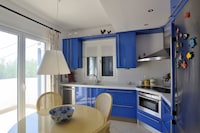 Villa in Finikounta am Sandstrand