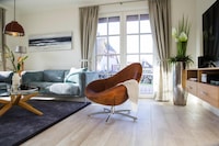 Rieten dakwoning aan de Bodden met sauna