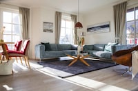Rieten dakwoning aan de Bodden met sauna