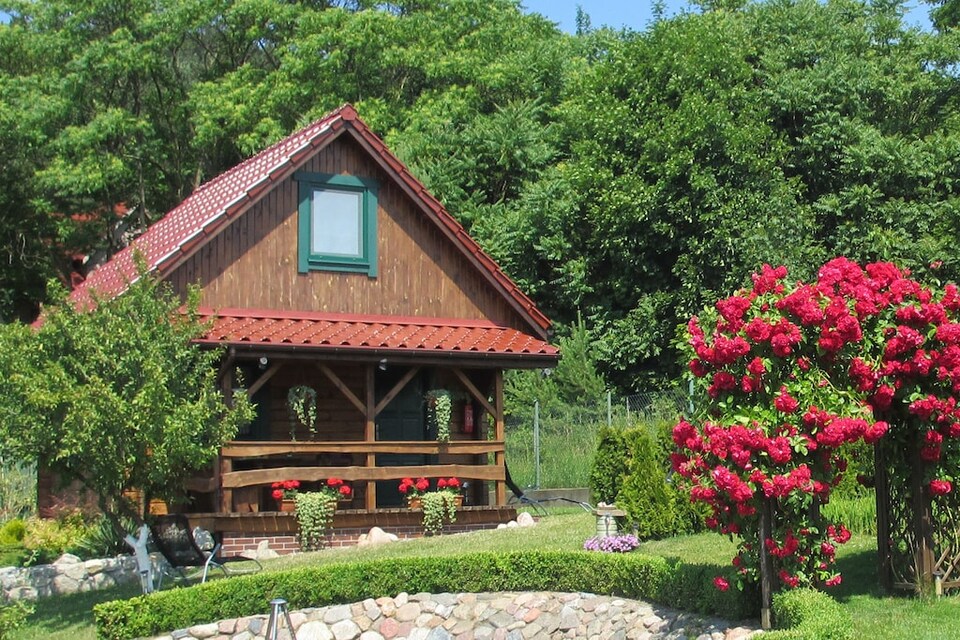 Schönes Ferienhaus in Lubin mit Garten, Lubin