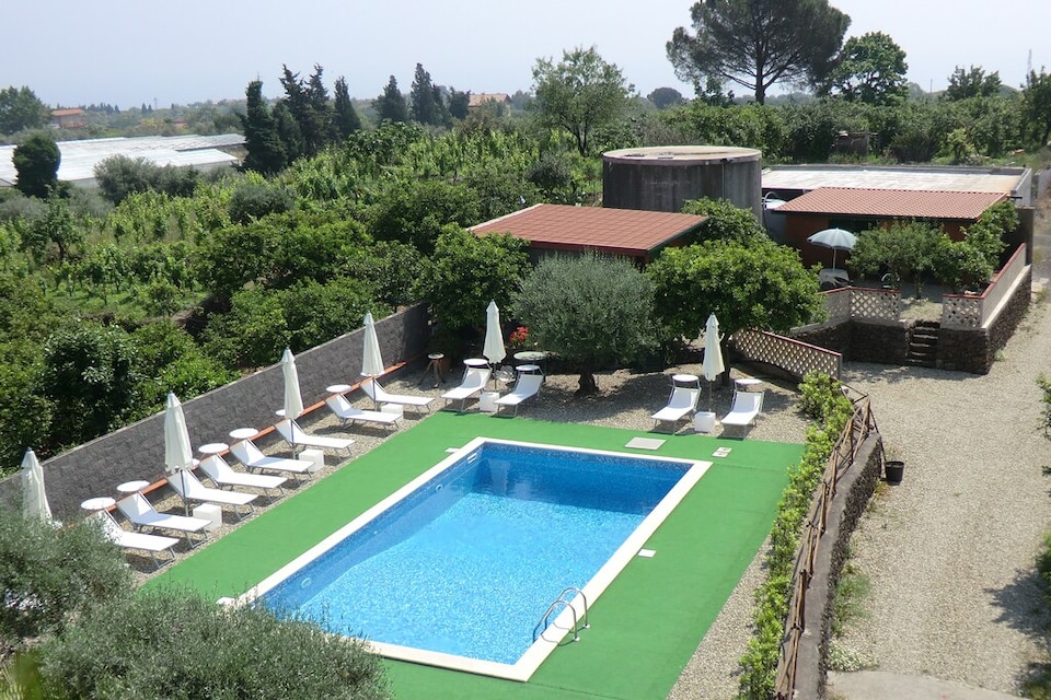 Villa in Sizilien mit Ätna-Blick und Pool, Santa Venerina